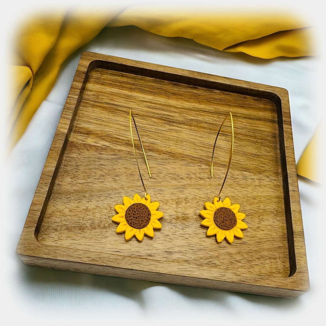 Sunflower Earrings