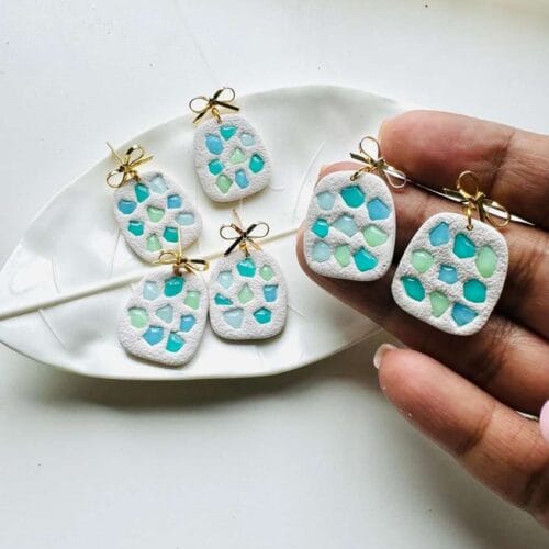 Seaglass Dangle Earrings