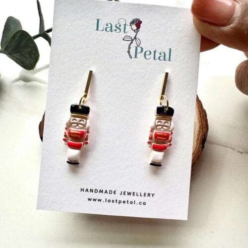 The Nutcracker Christmas Earrings