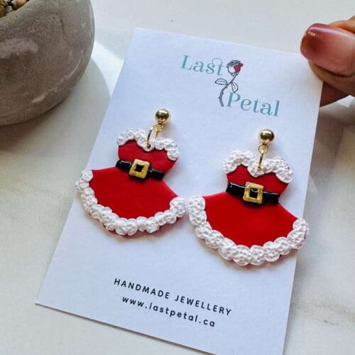 Santa Dress Dangles