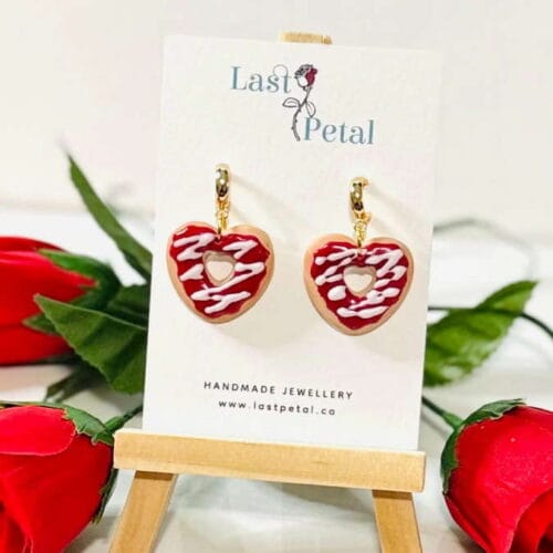 Heart Donut Dangles