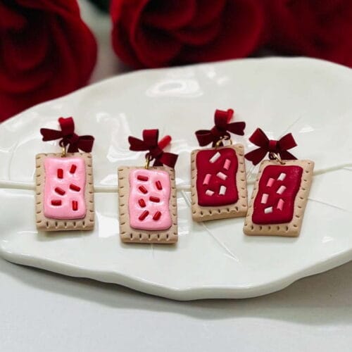 Valentine's Poptart Dangles