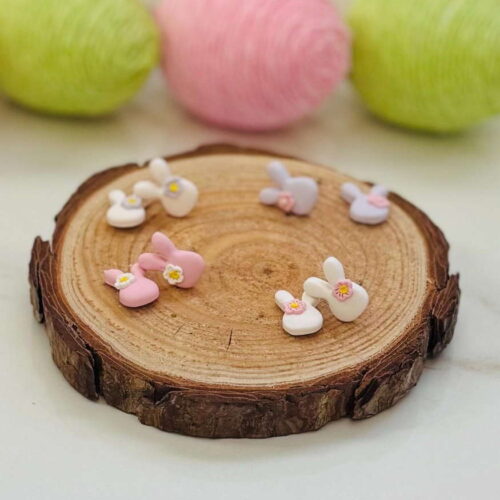 Bunny Head Studs