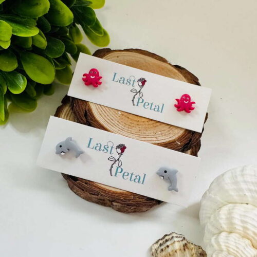 Beach-Themed Studs