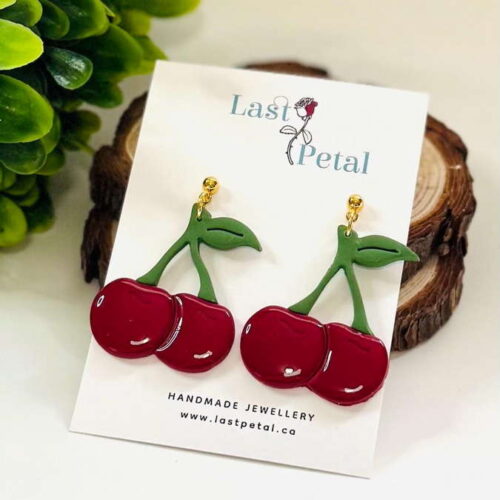 Cherry Dangle Earrings