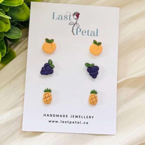 Fruit Stud Earrings