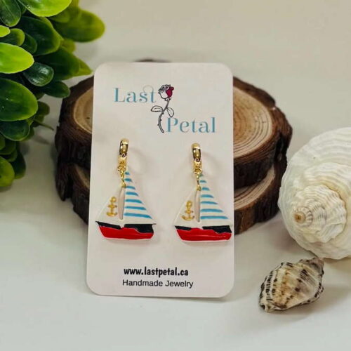 Sailboat Dangle Earrings